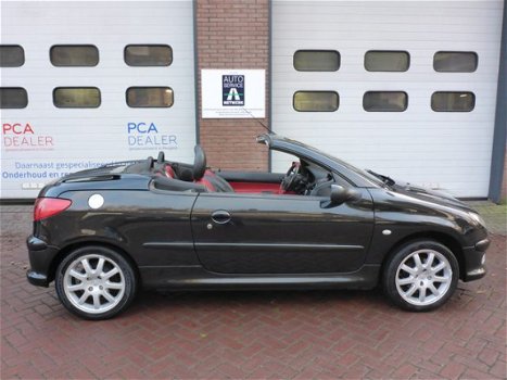 Peugeot 206 CC - 2.0-16V Leder, Clima, Audio, Blue tooth, Lmv.. vestiging Hilversum tel: 0356214335 - 1