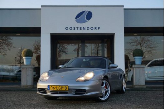 Porsche Boxster S - Cabrio 3.2/260pk Tiptr. Automaat|2004|Leder|PDC|Cruise|18''LMV - 1