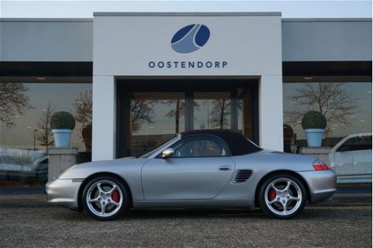 Porsche Boxster S - Cabrio 3.2/260pk Tiptr. Automaat|2004|Leder|PDC|Cruise|18''LMV - 1