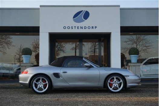 Porsche Boxster S - Cabrio 3.2/260pk Tiptr. Automaat|2004|Leder|PDC|Cruise|18''LMV - 1