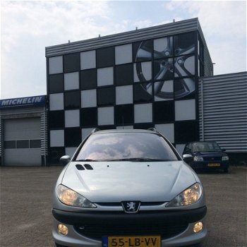 Peugeot 206 SW - 1.4 XS Clima, Zeer nette en goed rijdende 206 Station.Nieuwe Apk - 1