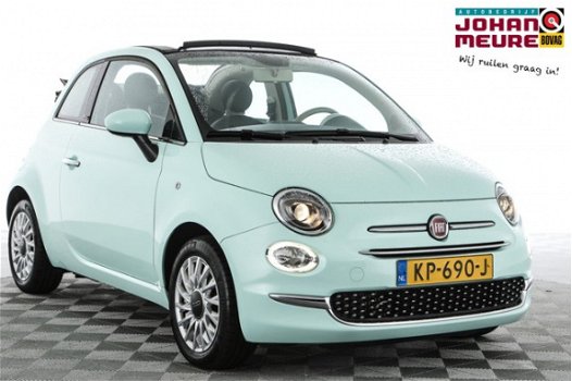 Fiat 500 C - 0.9 TwinAir Turbo Lounge Automaat 1e Eigenaar NAVI | LEDER -A.S. ZONDAG OPEN - 1