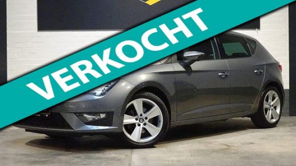 Seat Leon - FR 1.4 TSI 150Pk - CLIMA / HALF LEDER / LED / NAVI / PDC / WINTERPAKKET - 1