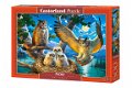 Castorland - Owl Family - 500 Stukjes - 2 - Thumbnail