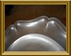 Grote antieke ovale tinnen schaal // antique pewter oval dish - 6 - Thumbnail