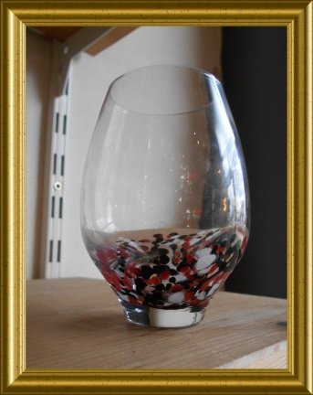Drie mooie glaasjes : zwart / rood/ wit, € 5 per stuk - Afbeelding 2