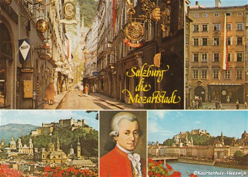 Oostenrijk Salzburg die Mozartstadt - 1