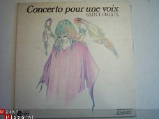 Saint-Preux: Concerto pour une voix