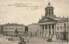 Belgie Bruxelles Place Royale 1922