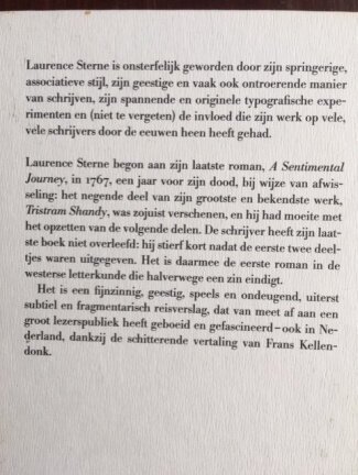 Een sentimentele reis door Frankrijk en Italië - Laurence Sterne - Afbeelding 2