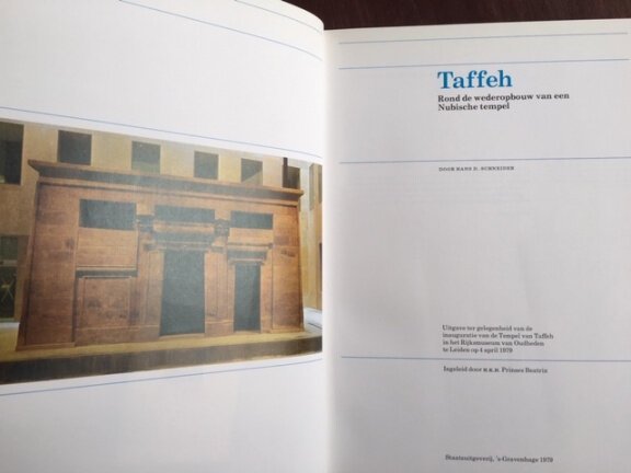 Taffeh - Rond de wederopbouw van een Nubische tempel - Afbeelding 3