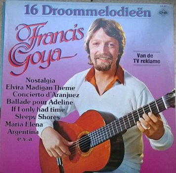 LP Francis Goya - 16 Droommelodieën - 1