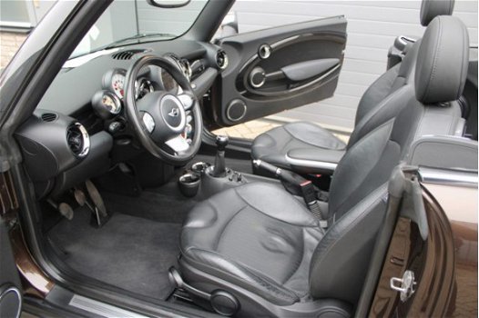 Mini Mini Cabrio - 1.6 Cooper Xenon Zwart Leer Navigatie - 1