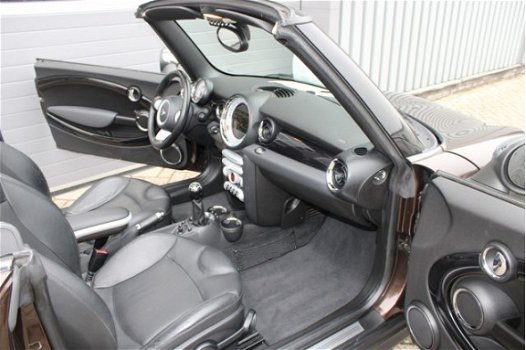 Mini Mini Cabrio - 1.6 Cooper Xenon Zwart Leer Navigatie - 1