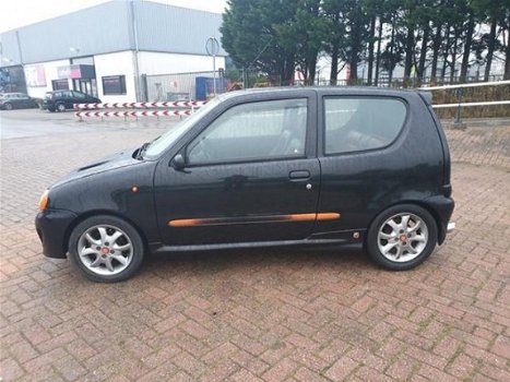 Fiat Seicento - 1100 ie Sporting Abarth Plus Spoilerset, Velgenset, Verlaagd, Sportuitlaat, Leer, SU - 1