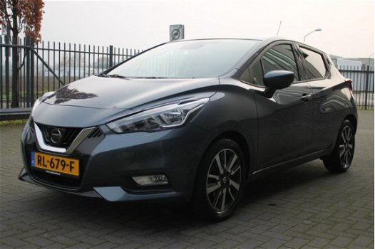 Nissan Micra - 0.9 IG-T N-Connecta / Navigatie / Achterruitcamera / Parkeersensoren / 1e eigenaar - 1