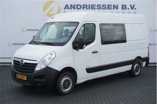 Opel Movano - 2.3 CDTI L2H2 Dubbele Cabine, 7-Persoons *66.643KM*, Airco - 1