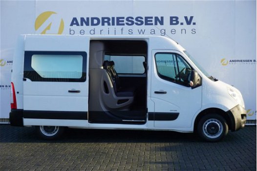 Opel Movano - 2.3 CDTI L2H2 Dubbele Cabine, 7-Persoons *66.643KM*, Airco - 1