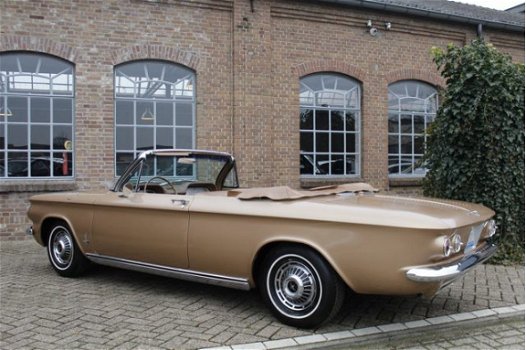 Chevrolet Corvair - Convertible Automaat, Elec. cabriolet kap, 1963, Monza uitvoering, Leder, Oldtim - 1