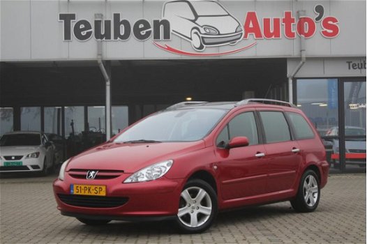 Peugeot 307 SW - 2.0 16V Pack 6 persoons, radio cd speler, cd wisselaar, airco, climate control, cru - 1