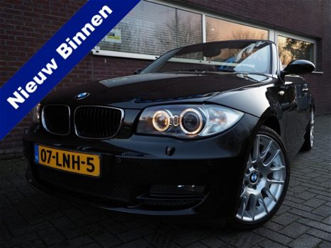 BMW 1-serie Cabrio - 118i Automaat High Executive Xenon Leder Motorsport Navi Uniek - 1