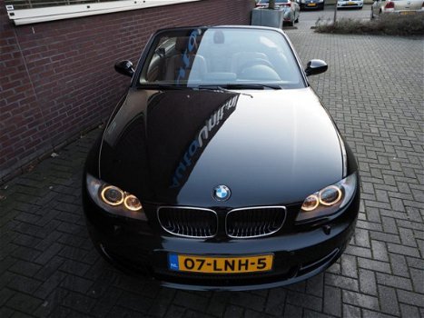 BMW 1-serie Cabrio - 118i Automaat High Executive Xenon Leder Motorsport Navi Uniek - 1