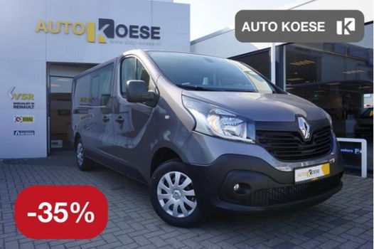 Renault Trafic - 1.6 dCi 125 T29 L2H1 Dubbele Cabine Comfort Energy NAVI/CRUISECONTROL/CAMERA - 1