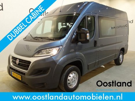 Fiat Ducato - 2.3 MultiJet 130 PK L2H2 DC Dubbel Cabine / 6-Persoons / Airco / Cruise Control / Came - 1