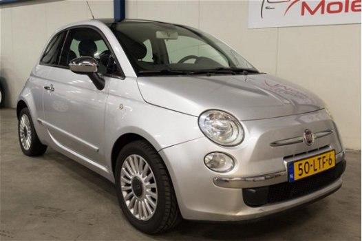 Fiat 500 - 1.2 Lounge /AUTOMAAT/AIRCO/PANORAMADAK/ELEC.PAKKET/NAP - 1