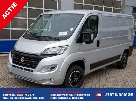 Fiat Ducato - 30 2.3 MultiJet L2H1 120PK Eu6D Luxury Pro (Zilver 1/2) - 1