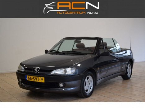 Peugeot 306 Cabriolet - 1.6 Elektrische pakket/Lichtmetalen velgen/Lederen bekleding - 1