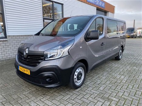Renault Trafic - 1.6 dCi T29 L2H1 Comfort Energy / DC 6 persoons / airco / cruise / navi / pdc / fab - 1