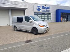 Renault Trafic - 2.5 dCi L1 H1 DC DUBBEL CABINE AIRCO NAVIGATIE ETC