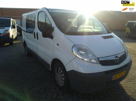 Opel Vivaro - 2.5 CDTI L1H1 DC DUBBELE CAB GEWOON SUPER LEUKE BUS RIJDT PERFECT MARGE AUTO BJ 2008 - 1