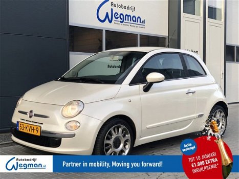 Fiat 500 - 1.2 Sport ECC | Half Leder | Navigatie - 1