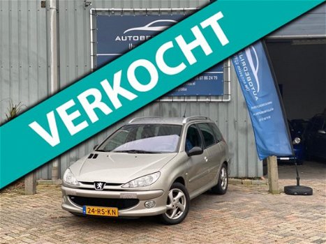 Peugeot 206 SW - 1.6-16V Griffe Clima Leder Trekh APK NAP - 1