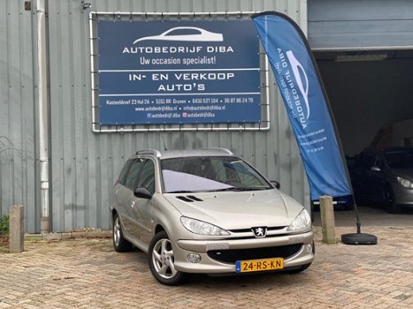 Peugeot 206 SW - 1.6-16V Griffe Clima Leder Trekh APK NAP - 1