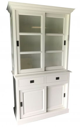 Buffetkast Geleen wit - wit 120 x 50/40 x 220cm - nr. 1