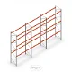 Aanbieding Palletstelling Rij 5000x1100 mm Magazijnstelling - 1 - Thumbnail