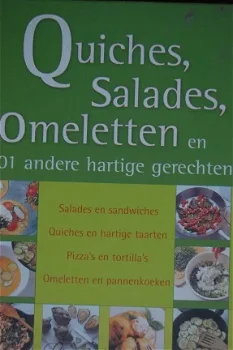 Quiches, Salades, Omeletten en 101 andere hartige gerechten - 1