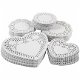 Glazen apothekers flesjes 16,5x11cm - 6 stuks potjes deco - 5 - Thumbnail