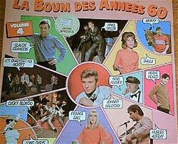 La Boum des années 60 - volume 4 - LP - Vilard, Daltons, François