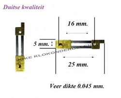 === Slingerveer = Franse pendule = nieuw === 33887