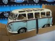 Tinplate Collectables 1/18 VW Volkswagen T1 Microbus Blauw - 3 - Thumbnail