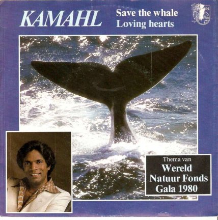 singel Kamahl - Save the whale / Loving hearts - nr. 1