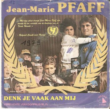 singel Jean-Marie Pfaff - Denk je vaak aan mij / instrumentaal - 1