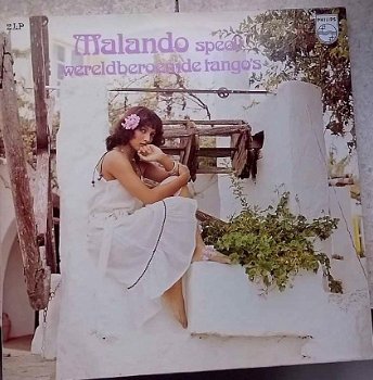 Dubbel LP - Malando speelt werelberoemde tango's - 1