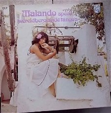 Dubbel LP - Malando speelt werelberoemde tango's