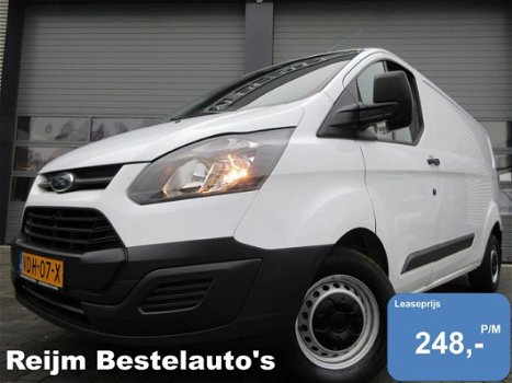 Ford Transit Custom - 2.0 TDCI 130pk L2H1 lang 3 zits trekhaak airco - 1