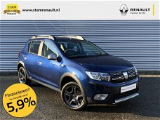 Dacia Sandero - TCe 90pk SL Stepway Navig., Airco, Trekhaak, Lichtm. velg